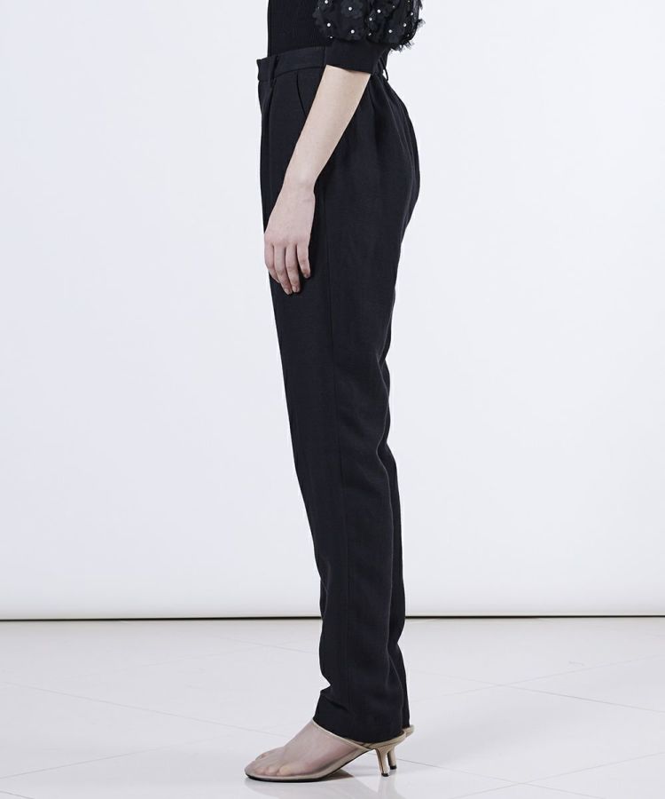 Sov. / リネンマットスラブテーパードパンツ(SALE) BOTTOMS