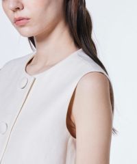 Sov. / リネンマットスラブベスト(SALE) OUTERS Night STORE