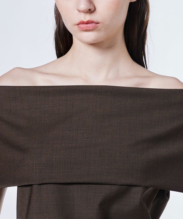 Sov. / GREEN WOOLオフショルダートップス(SALE) TOPS Night
