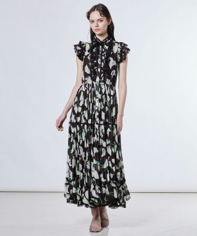【新品・送料込】ソブ ダブルスタンダード フォーマルドレス38 レースフリル DRESS | Night STORE | ダブルスタンダードクロージング公式通販