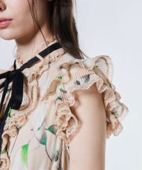 Sov. / シフォンフリルワンピース(SALE) DRESS Night STORE