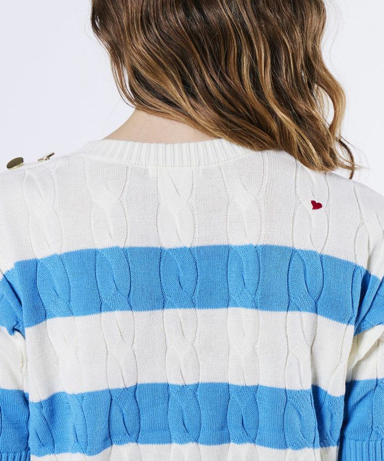 DSC / ボーダーサマーニット(SALE) TOPS Night STORE | ダブル
