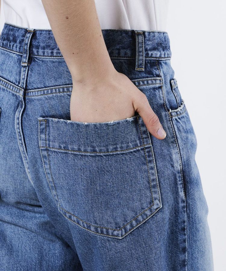 DSC / レッグラインデニム BOTTOMS Night STORE | ダブル