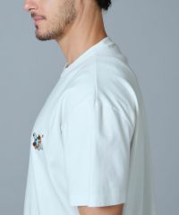 【D SQUARED2】サマーラバーズ 刺繍Tシャツ Summer Lovers Loose Fit Embroidered T-Shirt