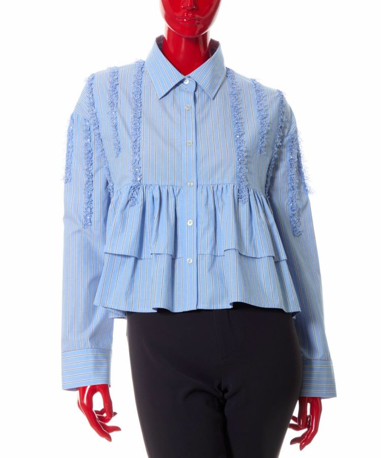 DSC / スパンレースフレアブラウス（WEB限定） TOPS Night STORE