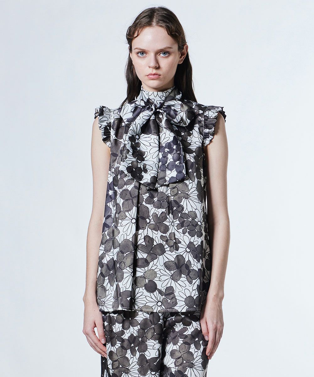 オフｘカーキフラワー