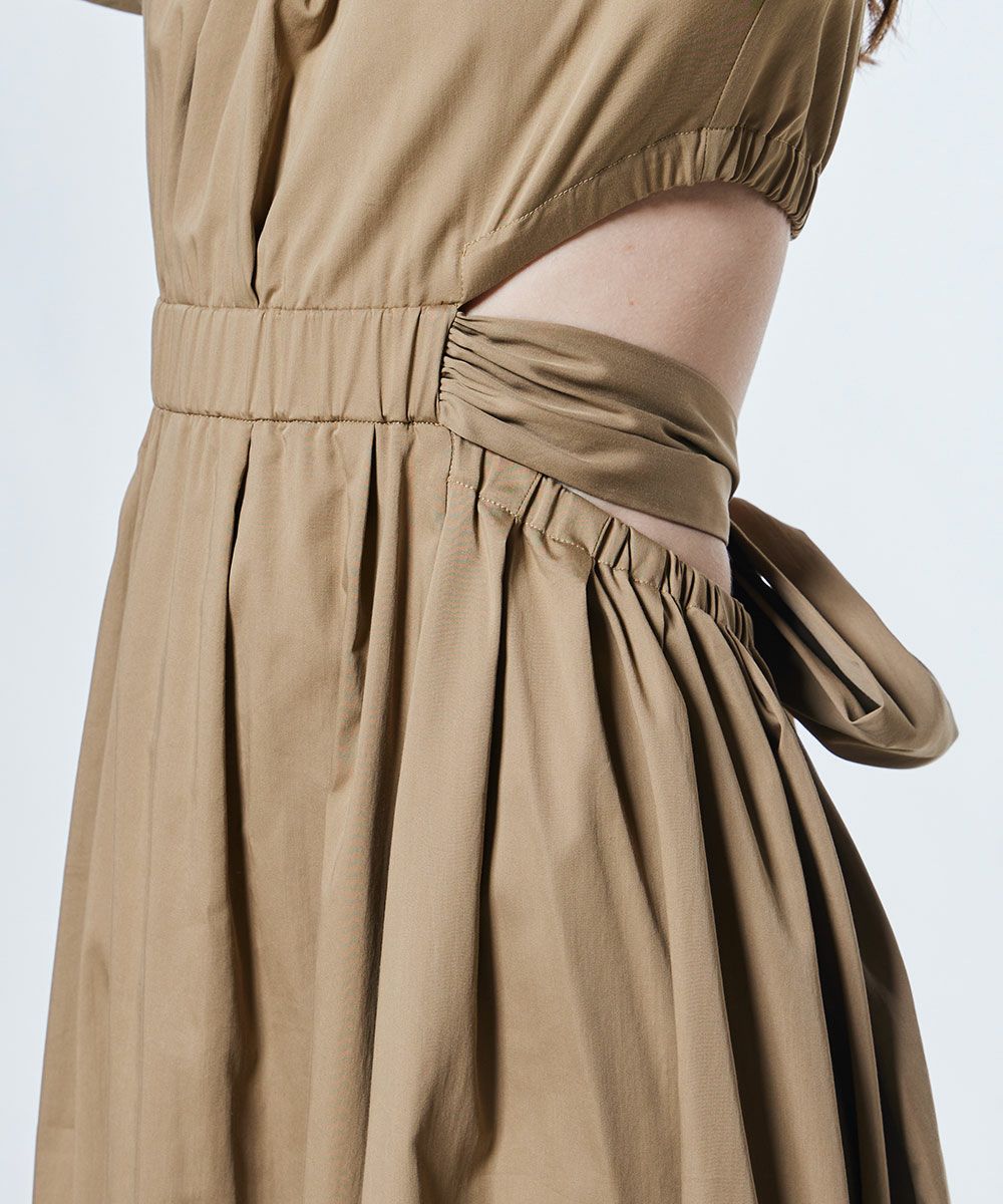 Sov. / ブロードパフスリーブワンピース(SALE) DRESS Night STORE