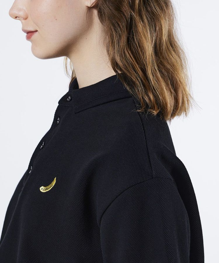 DSC / バナナ刺繍ポロシャツ(SALE) TOPS Night STORE | ダブル