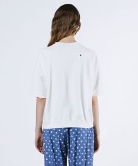 新品 DOUBLE STANDARD ダブスタ ロープベアTシャツ 25SS DSC / ロープベア裏毛Tシャツ TOPS Night STORE | ダブル