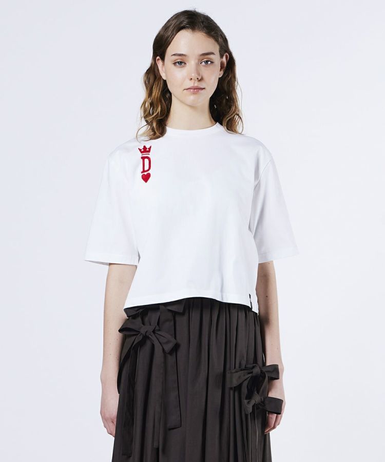 DSC / チェーンステッチTシャツ TOPS Night STORE | ダブル