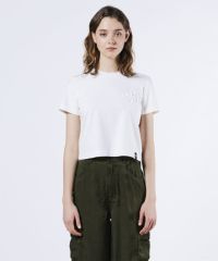 DSC / 筆記体DSロゴ刺繍Tシャツ TOPS Night STORE | ダブル