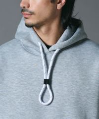 ダブルスタンダードクロージング　ニット　パーカー D/him ロゴ刺繍ダンボールニットパーカー（WEB限定） TOPS Night