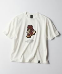 D/him スケボーベアワッペンTシャツ（WEB限定） TOPS Night STORE