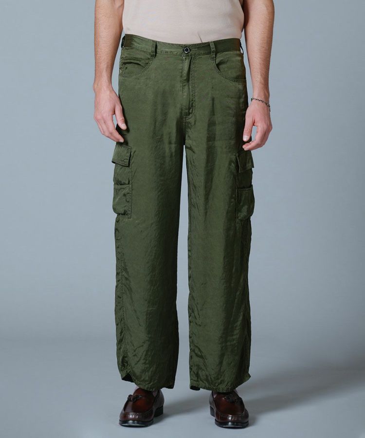 D/him アースピグメントクロスカーゴパンツ(SALE) BOTTOMS Night STORE