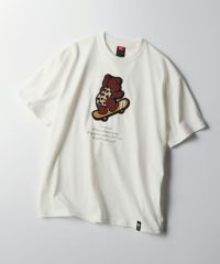 DSC/ スケボーベアワッペンTシャツ(WEB限定) TOPS Night STORE