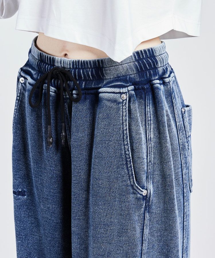 ESSENTIAL / インディゴワイドパンツ（WEB限定） BOTTOMS Night