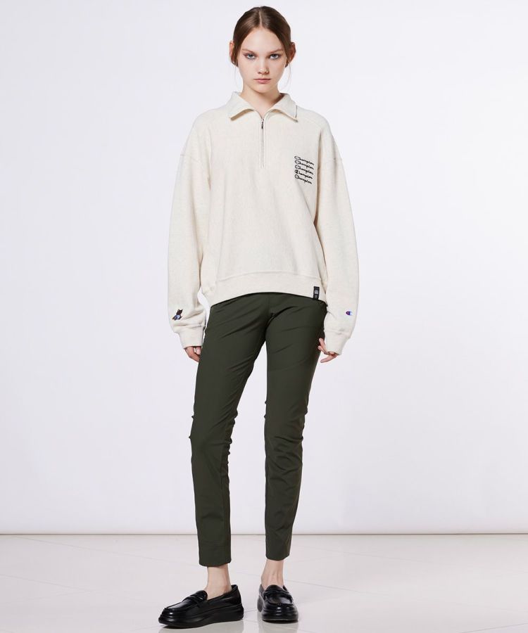 /◇e /ソヴ Sov. メリルハイテンション ストレッチ パンツ ボトムス 白 Sov. / メリルハイテンションパンツ BOTTOMS Night STORE | ダブル