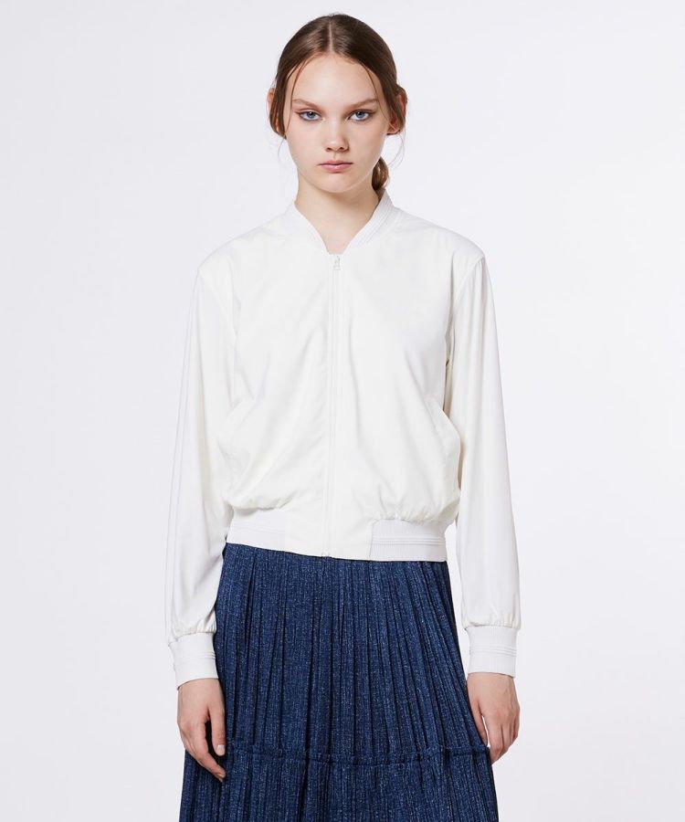 Sov. ソブ バックフリル ショートブルゾン Sov. / バックフリルショートブルゾン OUTERS Night STORE