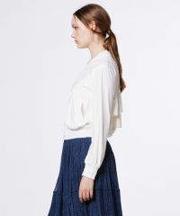 Sov. ソブ バックフリル ショートブルゾン Sov. / バックフリルショートブルゾン OUTERS Night STORE