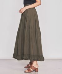 ◆ ダブルスタンダードクロージング デニムティアードスカート DOUBLE STANDARD CLOTHING（ダブルスタンダードクロージング）の
