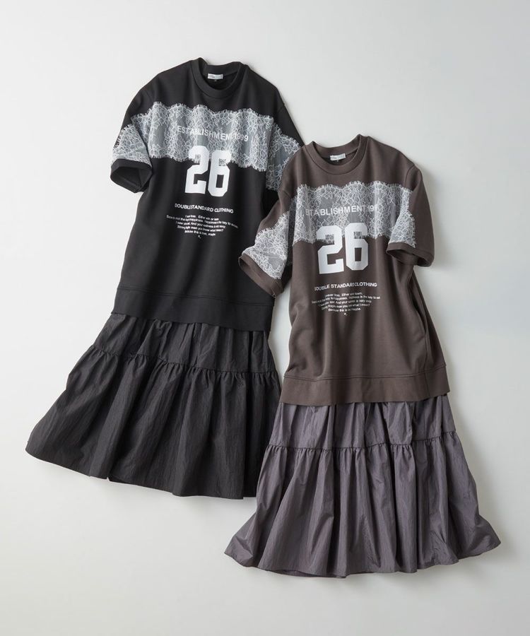 【超安い】 タフタドッキングワンピース / DSC DRESS ダブル | STORE Night ワンピース