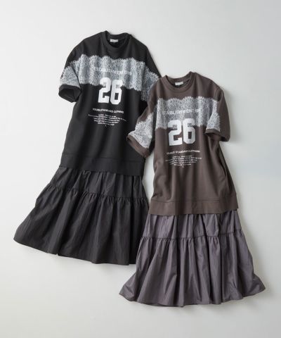 DSC / タフタドッキングワンピース