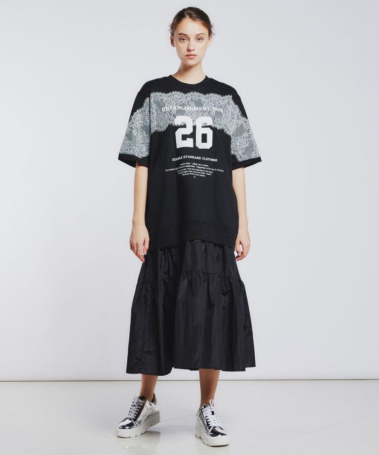DSC / タフタドッキングワンピース DRESS Night STORE | ダブル