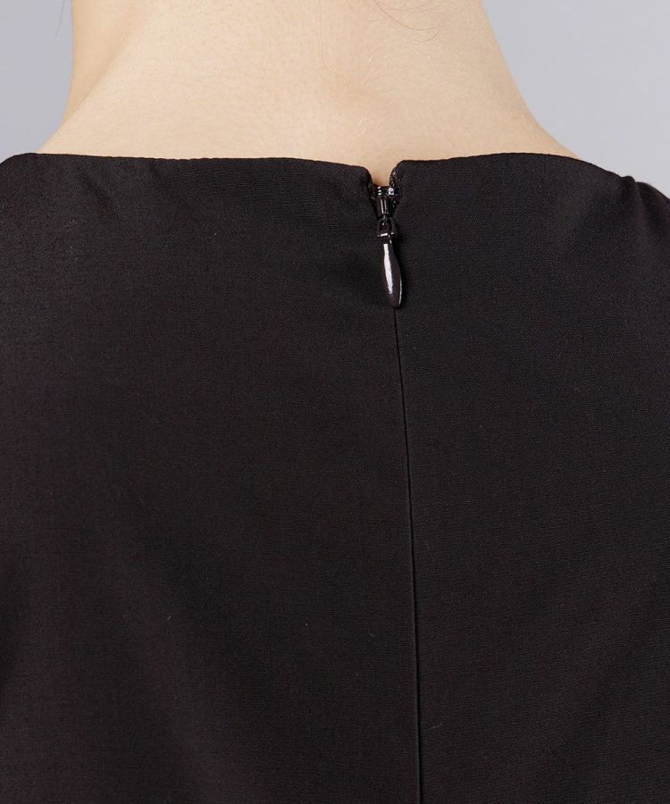 Sov. / タイプライター パフスリーブワンピース(SALE) DRESS Night