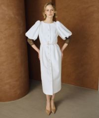 CORCOVADO / フラワーパフスリーブドレス CORCOVADO Night STORE