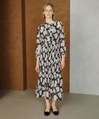 CORCOVADO / Polyester Chiffon ボウタイドレス CORCOVADO Night