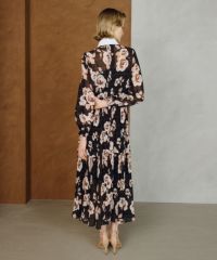 CORCOVADO / Polyester Chiffon ボウタイリボンドレス CORCOVADO Night