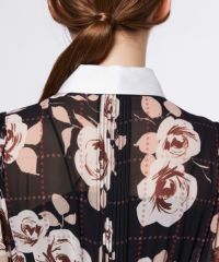 CORCOVADO / Polyester Chiffon ボウタイリボンドレス CORCOVADO Night