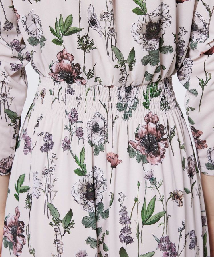 定価8.3万　CORCOVADO トリコットジャージボウタイドレス　36サイズ 定価8.3万 CORCOVADO トリコットジャージボウタイドレス 36サイズ 定価