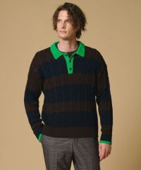 ブラウン×ネイビー