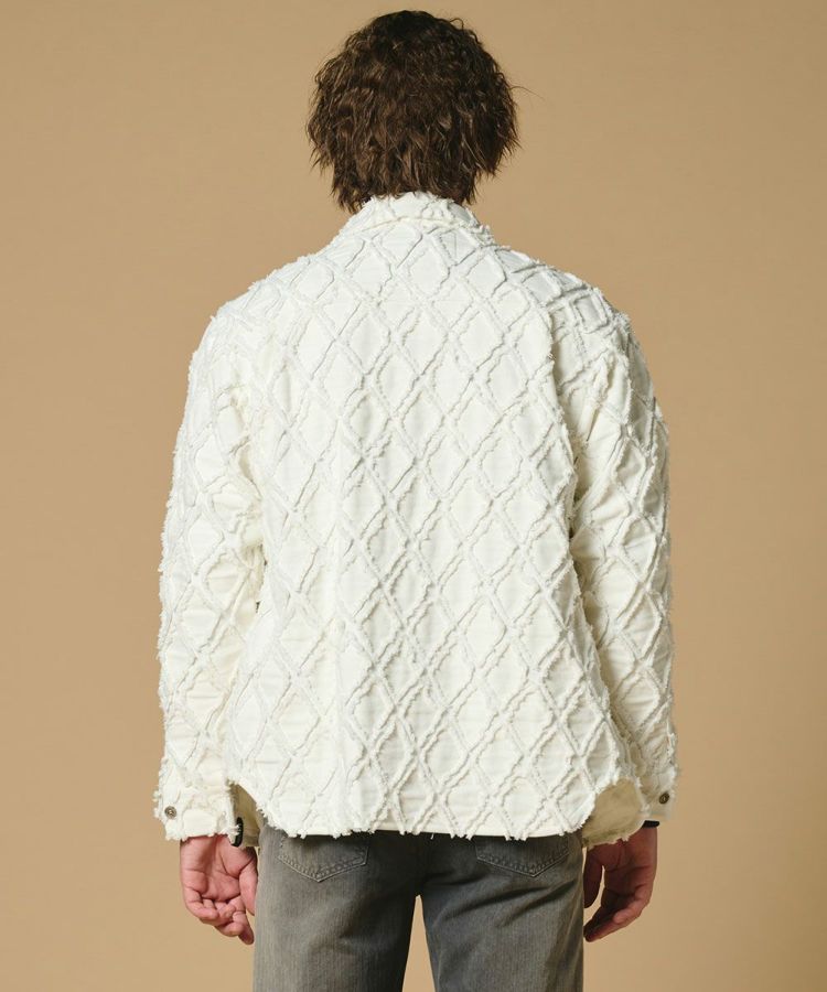 D/him ダイヤカット デニムシャツブルゾン(SALE) TOPS Night STORE