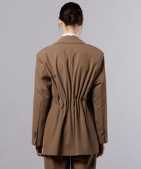 Sov./ シャーリングテーラードジャケット(SALE) OUTERS Night STORE