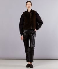 DOUBLE STANDARD CLOTHING ファーベスト Sov. / フォックスファーベスト OUTERS Night STORE | ダブル