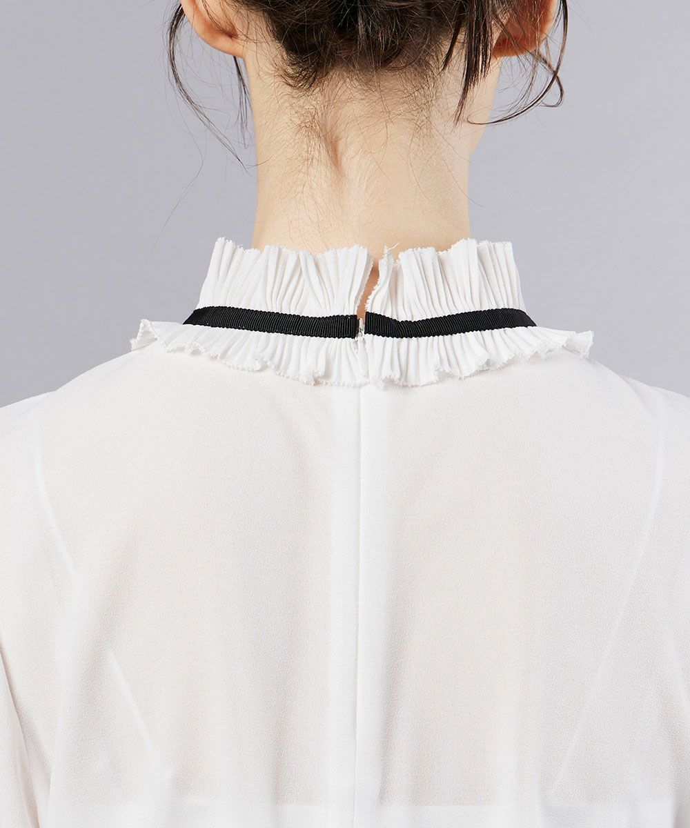 Sov. / フラワーシフォンブラウス TOPS Night STORE | ダブル  