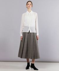 Sov. / フリルシフォンブラウス TOPS Night STORE | ダブル