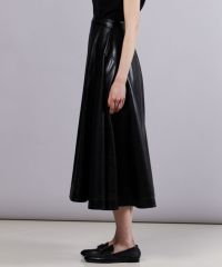 美品【DOUBLE STANDARD CLOTHING】フェイクレザースカート DSC / フェイクレザースカート BOTTOMS Night STORE | ダブル