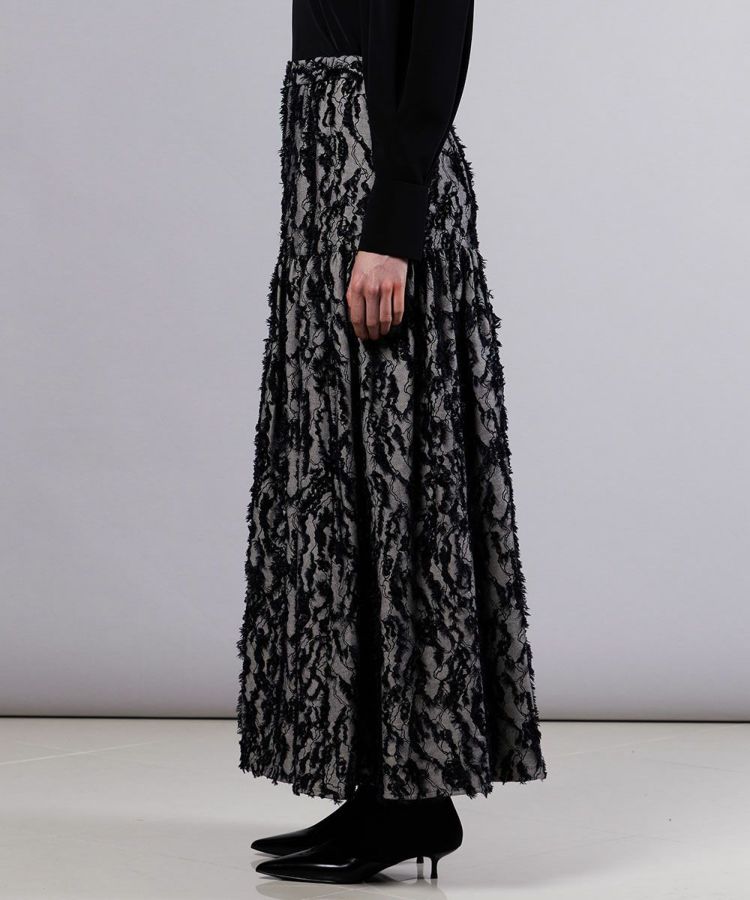 Sov. デニムライク ジャガードスカート ソブ ダブルスタンダードクロージング Sov. / デニムライク ジャガードスカート(SALE) BOTTOMS Night STORE