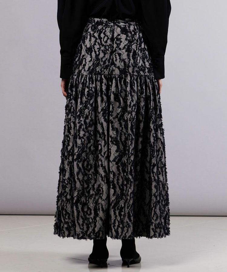 Sov. デニムライク ジャガードスカート ソブ ダブルスタンダードクロージング Sov. / デニムライク ジャガードスカート(SALE) BOTTOMS Night STORE