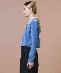 BLACK FRIDAY対象】DSC / ベアロゴニットカーディガン TOPS Night