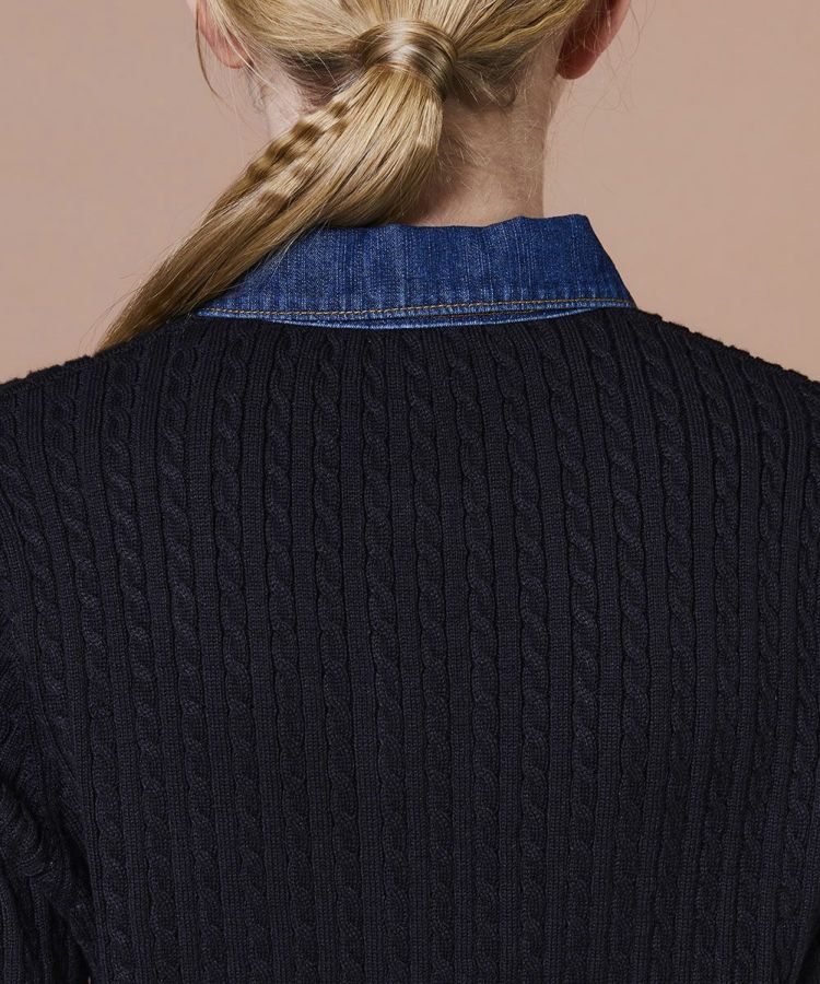 DSC / ドッキングデニムニット TOPS Night STORE | ダブルスタンダード