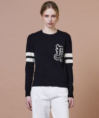 【未使用級♡現行品】ダブルスタンダードクロージング　パール刺繍ニットトップス　黒 2615159729.jpg?1750556171
