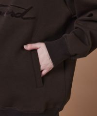 DSC / ハブラシ刺繍 ダンボールパーカー TOPS Night STORE | ダブル