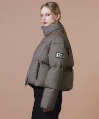 DSC / Chic-Tweed ガンクラブチェックダウン(SALE) OUTERS Night STORE