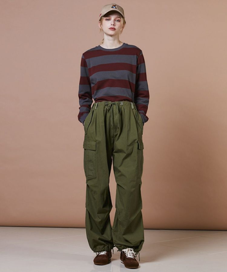 DSC / ミリタリーポプリン カーゴパンツ BOTTOMS Night STORE | ダブル