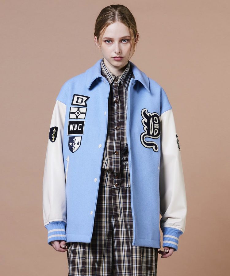 DSC / ウールメルトン ロゴスタジャン(SALE) OUTERS Night STORE