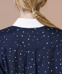 DSC / ポリエステルサテン 星柄シャツ TOPS Night STORE | ダブル